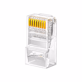 绿联UGREEN RJ45六类非屏蔽网络水晶头 50962 50个/盒