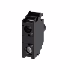 西门子 LED模块带集成式LED,AC/DC24-240V,蓝色,螺栓型端子连接用于前面板安装；3SU14011BH501AA0