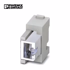 菲尼克斯 插芯模块,位数:RJ45,型号:RJ45,孔式插头,50V,1A；HC-M-RJ45-08-GC-F/F