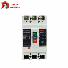 德力西电气 塑料外壳式断路器；CDM1-125L/3300 63A 预付费