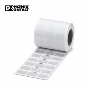 菲尼克斯 标识,盘卷,银色/哑光,未标记,背胶固定,标识区域大小:26.5x17.5mm；EML (26,5X17,5)R SR