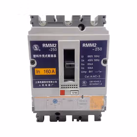 上海人民电器厂(上联)  交流塑壳断路器；RMM2-250/3400 bse253 100A