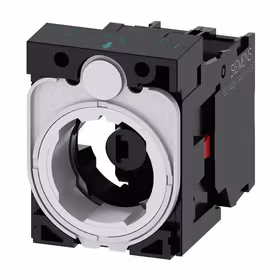 西门子 用于3个模块的支架,塑料,1NC,LED模块,绿色,AC/DC6-24V,螺栓型端子连接；3SU15011AG401CA0