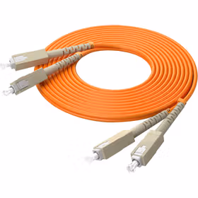 山泽(SAMZHE) 光纤跳线 SC-SC OM3多模双芯；G3-SCSC10 10米