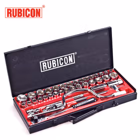 罗宾汉(RUBICON) 42件12.5mm(1/2")综合套筒组套；RSS-042