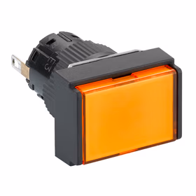 施耐德电气 指示灯,长方形,橙色,带24V LED；XB6EDV8BF