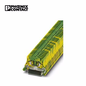 菲尼克斯 微型直通式接线端子；MSB 2,5-NS 35-PE BD:PE