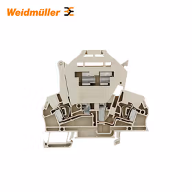 魏德米勒 Z系列,熔断器型接线端子,额定横截面:2.5mm,弹片联接,深褐,直接安装；ZSI 2.5