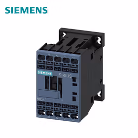 西门子 功率接触器,9A,4kW, 2NO+2NC 230VAC,50/60Hz4极,尺寸S00弹簧型端子；3RT25162AP00