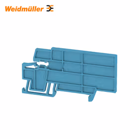 魏德米勒 P系列,端板,固定压板,蓝色,3mm；PHP PNT16