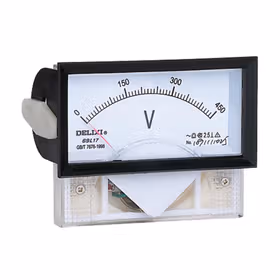 德力西电气 模拟指示电测量仪表；69C17 电压表 450V