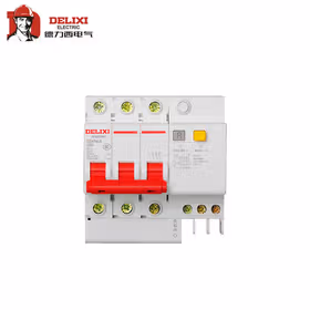 德力西电气 小型漏电保护断路器；DZ47sLE 3P D 40A 75mA