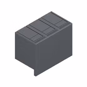 ABB 塑壳断路器附件，高端子盖板；HTC 4P 2pcs A3