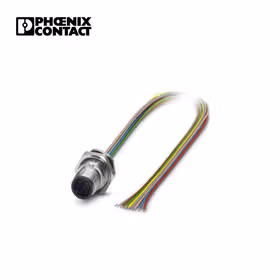 菲尼克斯 传感器/执行器针式插座；SACC-DSI-M12MS-8CON-M16/0,5