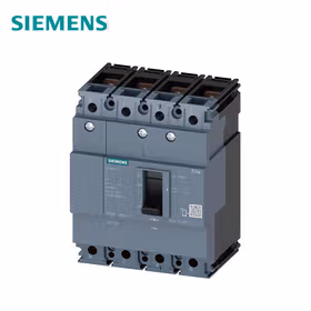 西门子 隔离开关3VA1,框架160,4极,In=100A无过载保护无短路保护；3VM1B160 R100 SD100 F/4P