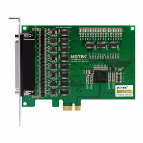 宇泰(UOTEK) PCI-E转8口RS485/422串口卡 电脑串口扩展卡配串口线9针com口工业级；UT-798