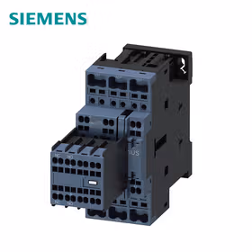 西门子 功率接触器,9A,4kW,2NO+2NC,220VAC,50/60Hz,3极,尺寸S0,弹簧型端子连接辅助开关可松开；3RT20232AN24