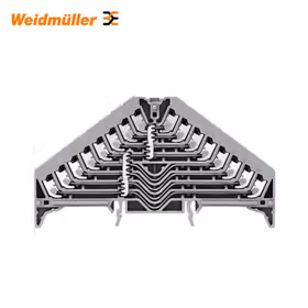 魏德米勒 P系列,电位分配器,额定横截面:1.5mm,层数:8,联接点数量:32,颜色:灰色；PPV 8 GR 35X7.5 DGR