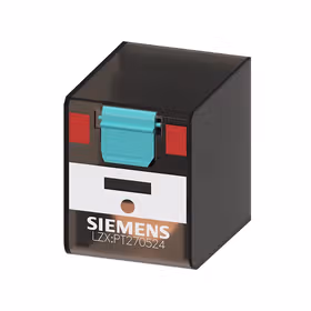 西门子 插接继电器,2个转换触点24VAC,也用于LZS插座；LZX:PT270524