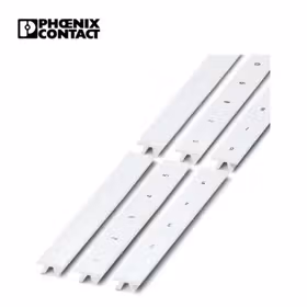 菲尼克斯 快速标记条,可订购:接头,白色,卡接到高型标记槽,适用的模块宽度:16.3mm,标识区域大小:10.5x16.25mm；ZB 16,3 CUS