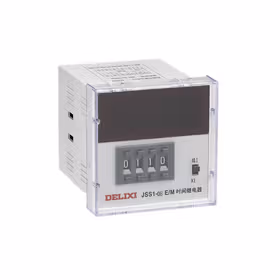 德力西电气 数显式时间继电器；JSS1-05C/M 0.1S-99.9S/1-999S AC220V