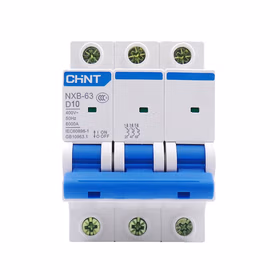 正泰 NXB-63 小型断路器；NXB-63 3P D10