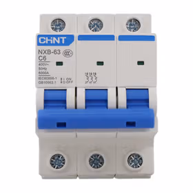 正泰 NXB-63 小型断路器；NXB-63 3P C6