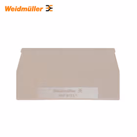 魏德米勒 接线端子附件,W系列,端板；WAP WTL6/1 EN
