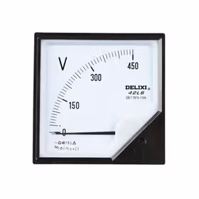 德力西电气 模拟指示电测量仪表；42L6 电压表 900V/380V