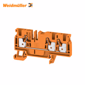魏德米勒 直通型接线端子；A3C 4 OR