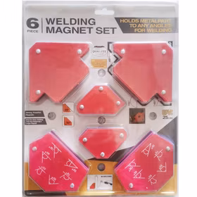 卡夫威尔 电焊神器焊接定位器强磁力多角度电焊辅助工具磁铁多功能直角吸铁固定器 6件套 WD3769