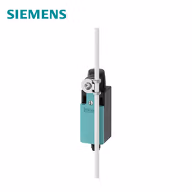 西门子 位置开关塑料外壳31mm1NO/1NC速动触点集成（不可更换）带M12插头,4极最大250V和4A带杆执行头塑料杆200mm；3SE52340HK821AC4