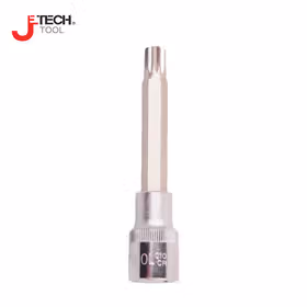 捷科(jetech) 12.5mm(1/2")系列100mm长十二角旋具套筒M5；SK1/2-M5-100