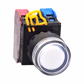 和泉 按钮开关,乳白色；YW1L-MF2E10Q0W