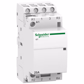 施耐德电气 接触器,标准接触器 iCT 2NO2NC 220~240V 25A；A9C20838
