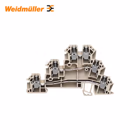 魏德米勒 W系列,传感器/执行器端子,额定横截面:2.5mm,螺钉联接；DLD 2.5 BL