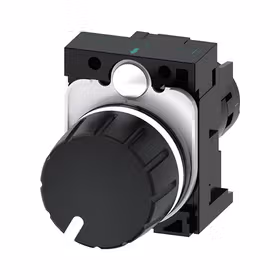 西门子 电位计,22mm,塑料,黑色,470kOhm,带支架,螺栓型端子连接；3SU12002PV101AA0