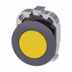 西门子 按钮,30mm,金属,亚光,黄色,键控式；3SU10600JB300AA0