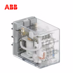 ABB CR-MX插拔式中间接口继电器；CR-MX220DC4