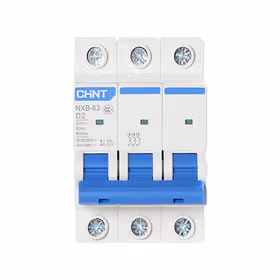 正泰 小型断路器；NXB-63 3P D2