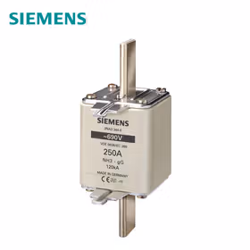 西门子 NH熔断片,NH3,输入：355A,gG,UnAC：690V,UnDC：440V,前端标示警报器,导电握耳；NH Fuse Size 3 gG/gL 355A 690VAC/440VDC