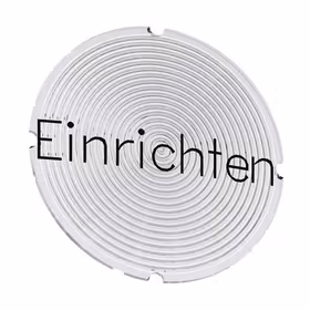 西门子 铭板适用于发光按钮,圆形,乳白色,带黑色文字,带标记：调整；3SU19000AB710AR0