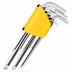 得力 英制加长球头内六角组套   9件套；DL3092