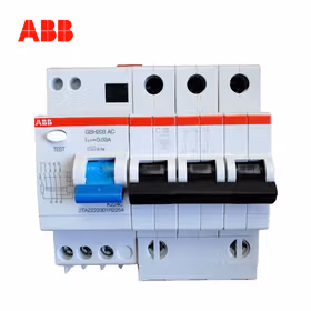 ABB 剩余电流动作断路器；GSH203 A-D32/0.03