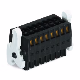 万可(WAGO) 孔型连接器,双排,带有辅助锁定及分离装置；713-1118/037-000