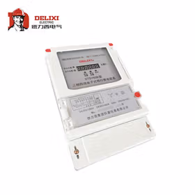 德力西电气 三相四线电子式预付费电能表；DTSY606 220/380V 1级 3X10(40)A内置485