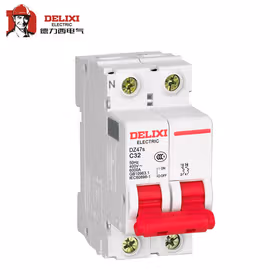 德力西电气 微型断路器；DZ47s C型 1P+N 25A