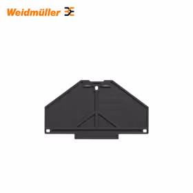 魏德米勒 P系列,端板,黑色,3mm；PAP PRV/PPV4 SW