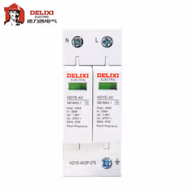 德力西电气 HDYE浪涌保护器；HDYE-20 2P 385V