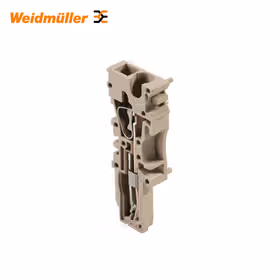 魏德米勒 Z系列,接线端子,接插件,深褐,直接安装；ZP 2.5/1AN ZA O.RA